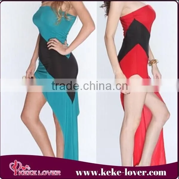Mature Girls Hot Sexy Sleeveless Club Dresses 2015 Sexy Ladyies Red Summer Dress Backless Asymmetrical Prom Dresses