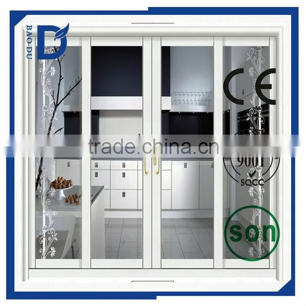 New Aluminum Frame Door for Kitchen Glass Insert Aluminum Door photo-2