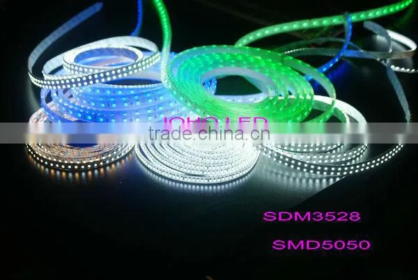 DC12V 60LED/M 5m Per Roll Four-color SMD RGB Led Strip 5050 photo-3