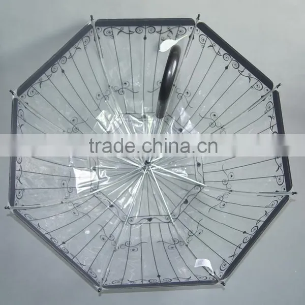 Wholesale Cheap Fashion Transparent Umbrella Kids photo-4