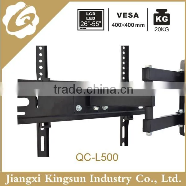 Single Arm Swivel Arm Wall Mount Bracket Stand for 25-55 Inch Tvs photo-4