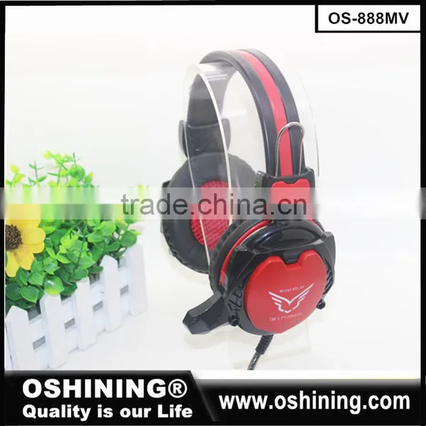 2016 New Product Wired Silent Disco Headphone With Mic (OS-888MV) photo-2