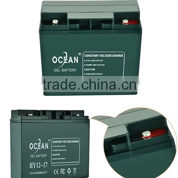 Factory Wholesale Price 12V 17ah Fresh Stock Best Price 12v Battery Solar photo-5