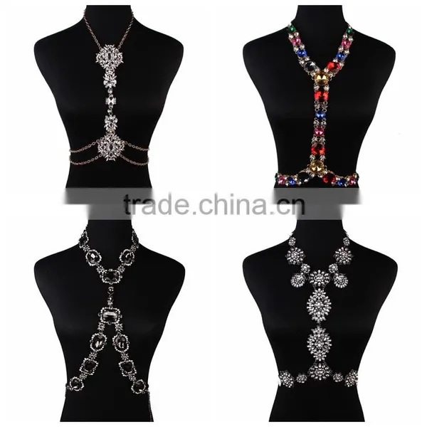 Crystal Sexy Waist Belly Chain Body Jewelry Body Chain photo-3