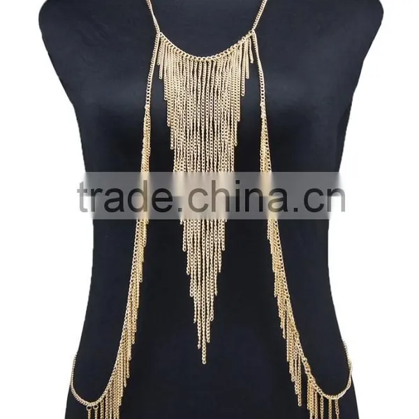Alloy Tassel Sexy Waist Chain Belly Chain photo-2