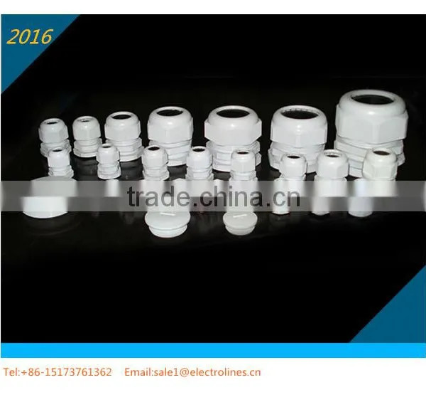 2016 Newest Hot Sale High Quality Grey Nylon Cable Gland photo-3