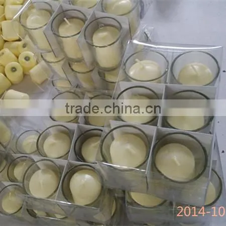 Votive Candle With Glass Holder