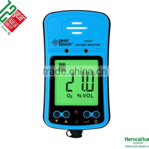 Gas Detector Portable AS9801 Oxygen Monitor O2 Analyzer With Alarm photo-4