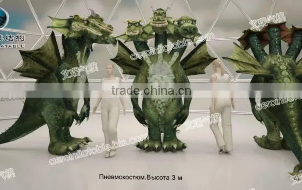 Inflatable Costume/ Inflatable Dinosaur / Creative Dinosaur photo-2