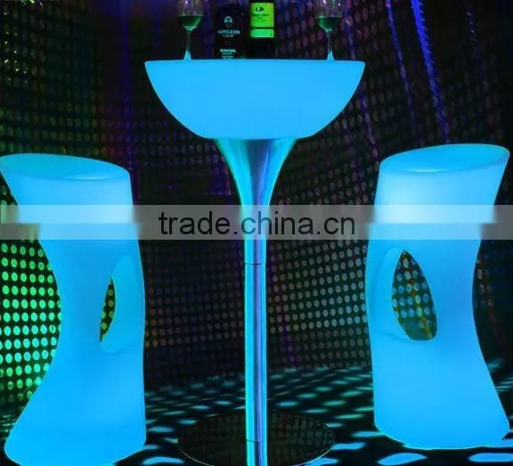 LED Light-emitting Furniture Nightclub Bar Chair of High-grade High Stool Light Bar Stools/Illuminated Chair photo-2