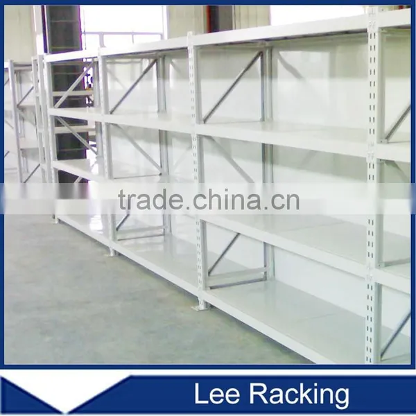 Warehouse Metal Shelf Divides Storage Stainless Steel Light Duty Rack photo-3