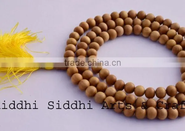 Handmade Sandal-wood Rosary Beads/sandalwood Beads/rosary Beads
