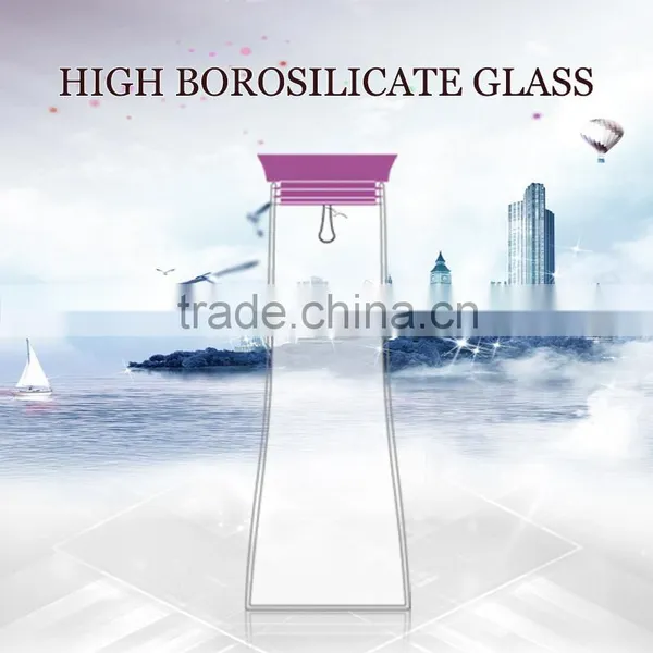 2016 New High Borosilicate Glass Infuser Water Filter With Lid photo-4