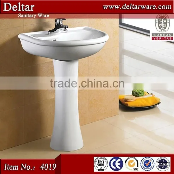 Hair Wash Sink Basin , Sanitary Home Bathroom Vanity Ceramic Hand Wash Sink photo-2