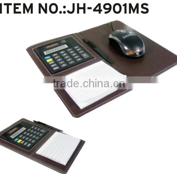 8 Digits Leather Notebook With Calculator&calculator Notebook photo-4