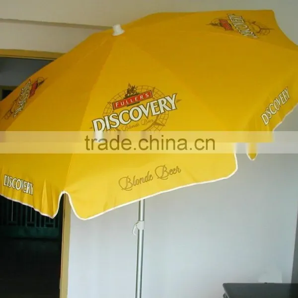 High Quality Fiberglass Beach Umbrella With Tilt photo-2