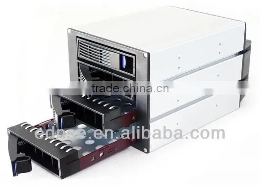 EDNSE 3U Network Storage Kit ED3004 4x3.5" SATA Hot Swap Into 3 x 5.25" Drive Bays Sata1/2/3 and Sas HDD Trays Hot-swap 6GB/s photo-3