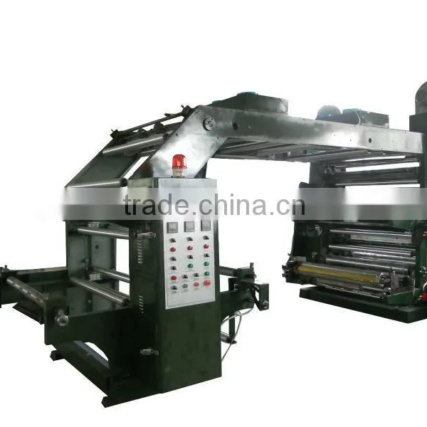 High Speed 4 Colors Plastic Bags Flexo Printing Machine Roll to Roll photo-2