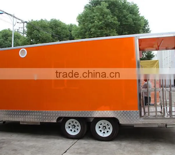 5.6M Food Trucks Mobile Food Trailer for Sale in America photo-2