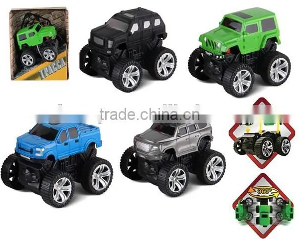 Good quality 4 Wheel Drive Elastic Friction Car