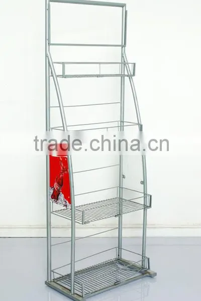 Grey Supermarket Shelf, Pharmacy Display Rack & Shelving, Display Shelves for Retail Stores photo-2