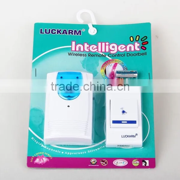 Wholesale Light Wireless Remote Control Doorbell With Music Song Doorbell photo-2