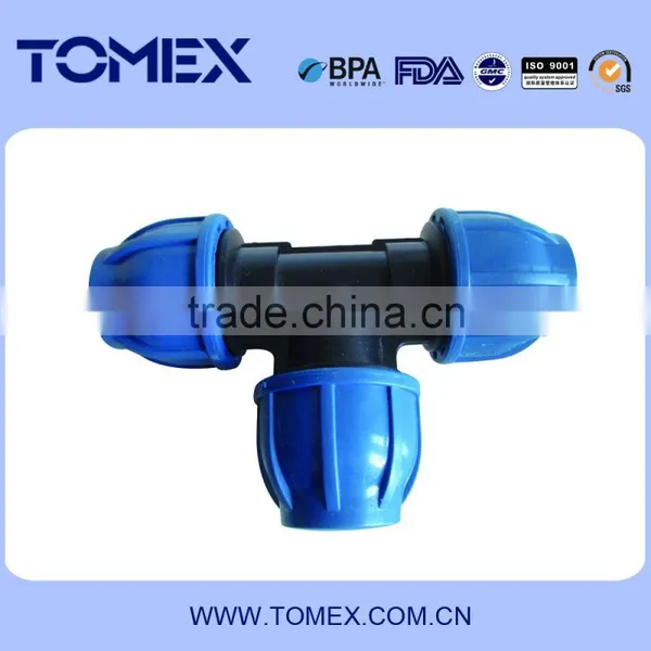 2017 High-quality PP Water Compression Fittings for Irrigation photo-3
