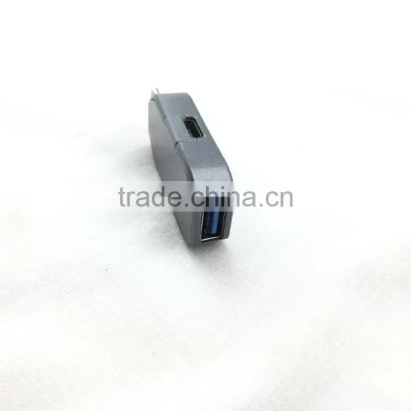 USB 3.0 USB Type-C Converter/Adapter Type-C 2-in-1 USB Adaptor for PC