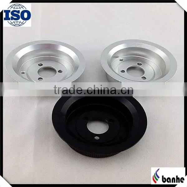 Handwheel for electronic cover with shot blasting and anodize custom made