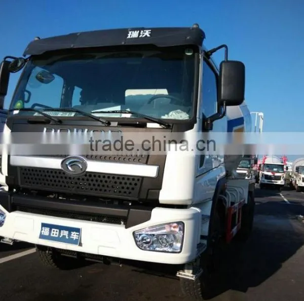 Euro3 12m3 Foton 6x4 Mixing Concrete Drum Transport Truck photo-4