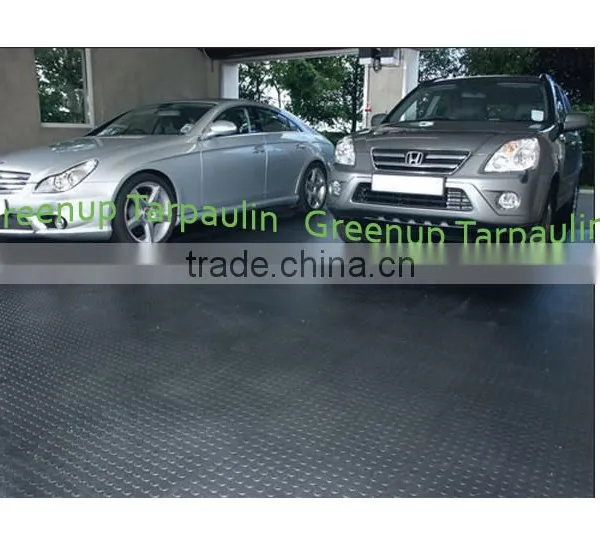 Black Diamond Plate Rubber Flooring Mat Roll Made In China photo-2
