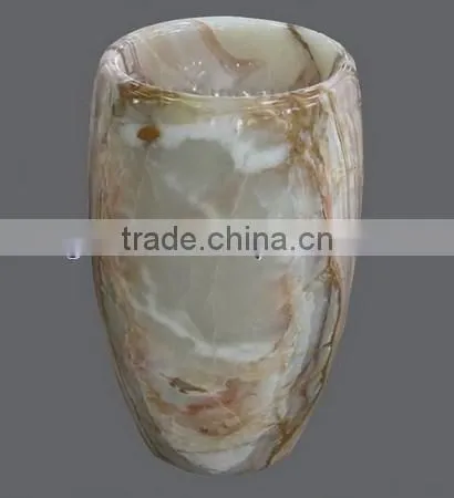 EXPORTER OF BACKLIT ONYX PEDESTALS SINKS photo-3