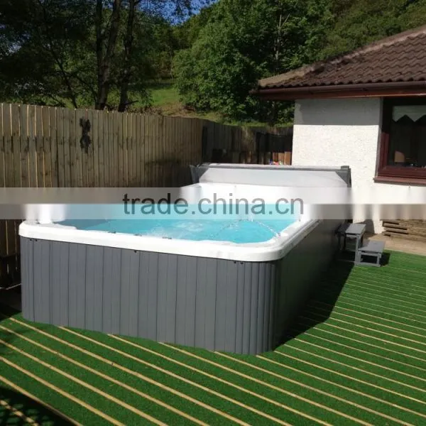 Endless Swimming Pool Freestanding on Ground Swimming Spa Pool photo-5
