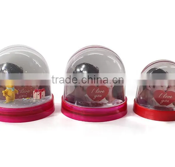 Custom Plastic Snow Globe With Photo Insert photo-5