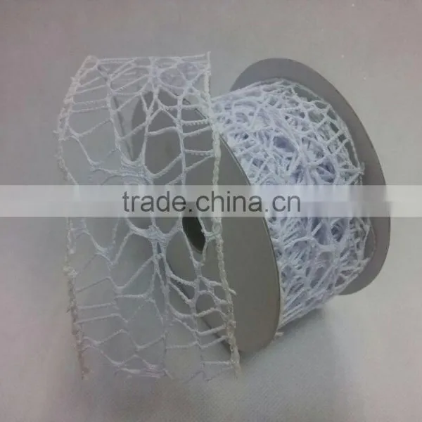 Spider Mesh Fabric Ribbon for Christmas photo-2