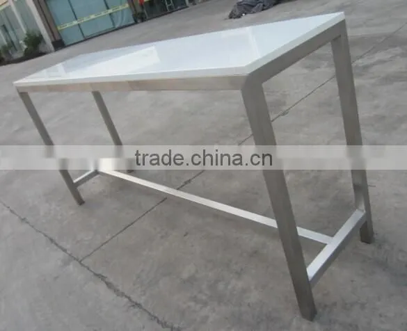 Quality Modern Stainless Steel High Bar Table photo-2