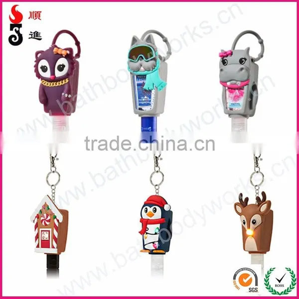 Travel Scented Hand Sanitizer Gel With Silicone Scentportable Holder photo-4