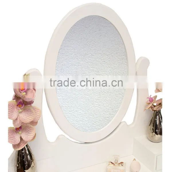 Durable Powder Coating Frame Mirrored Dresser Wholesale Wooden Carving Dressing Table Designs Antique Vanity Dresser With Mirror photo-4