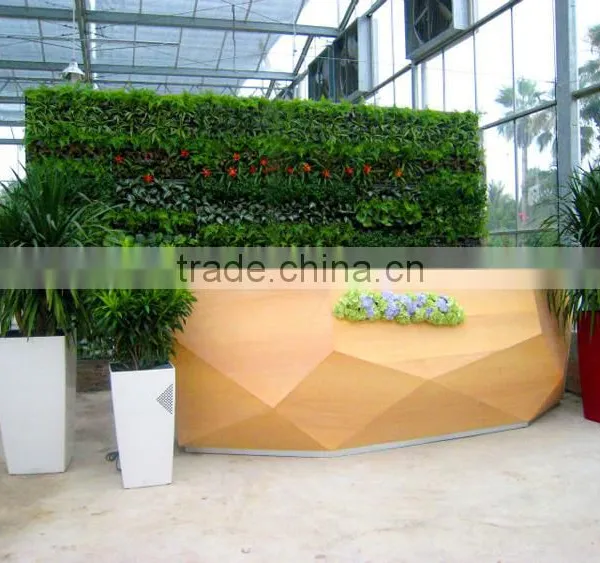 Hot Sale Decoration Indoor Outdoor Factory Artificial Green Grass Wall photo-3