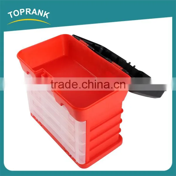 New Design Multi Compartments Portable Mechanic us General Plastic Tool Box photo-4