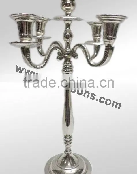 Wedding Candelabra in Silver Finish photo-4