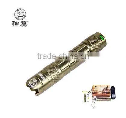 Powerful Outdoor Camping LED Flashlight Rechargeable Aerospace Alluminium Alloy Flashlight Warning Light Working Light photo-6