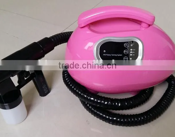 Home Body Tanning Bed Mini Electric HVLP Spray Tan Gun Professional Airbrush Portable Skin Tanning Machine photo-2