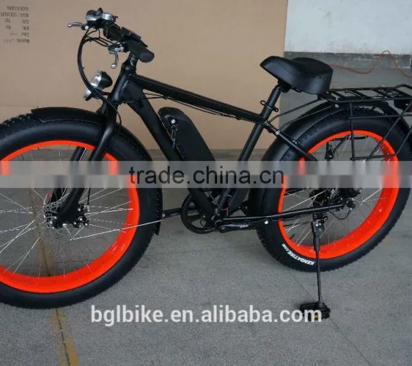 Best Selling 26 Inch Electric Bike Easy Ride Brushless Hub Motor Fat Tire Electric Bike photo-4