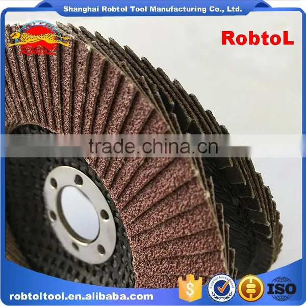 T27 Flap Disc 115mm 4.5" Abrasive Aluminum Oxide Flap Disk Grinding Wheel ,sanding Grit40 Grit60 Grit 80 Grit120 4pcs per Set photo-5