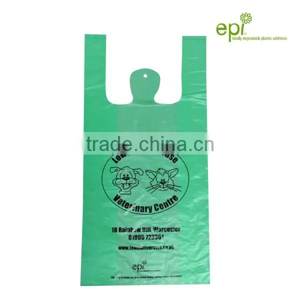 Cheap Recyled T-shirt Shape Shopper Bag for Shopping photo-2