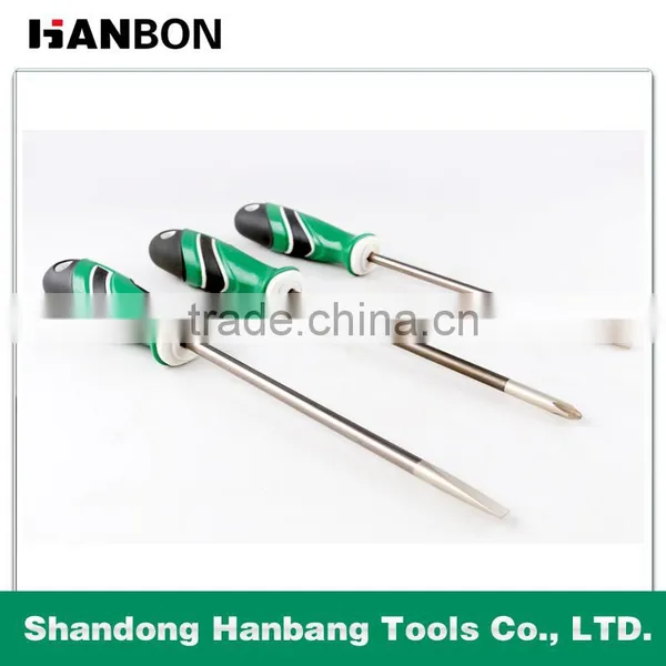 Professional High Grade Three Colors Handle Screwdriver Made in China photo-3