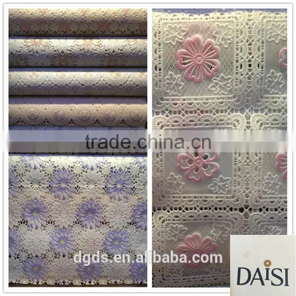 China Manufactury Home Textiles PVC Lace Plastic Tablecovers Walmart Wholesale 50X20meter photo-2