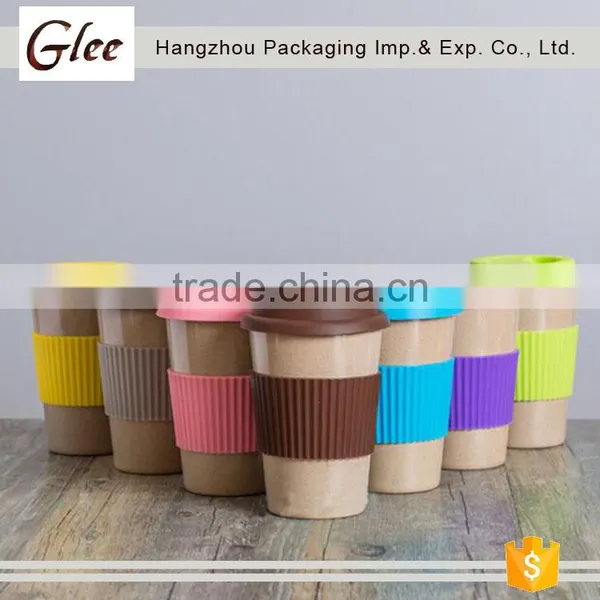 Wholesale Biodegradable Bamboo Fiber Coffee Cup, Bamboo Fiber Cup,custom Coffee Cup