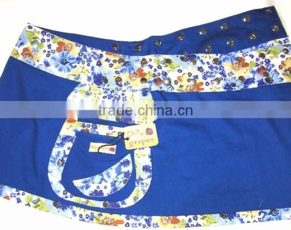 New Design Lady Chilly Grapes Wrap Skirt- Reversible- Wholesale photo-6